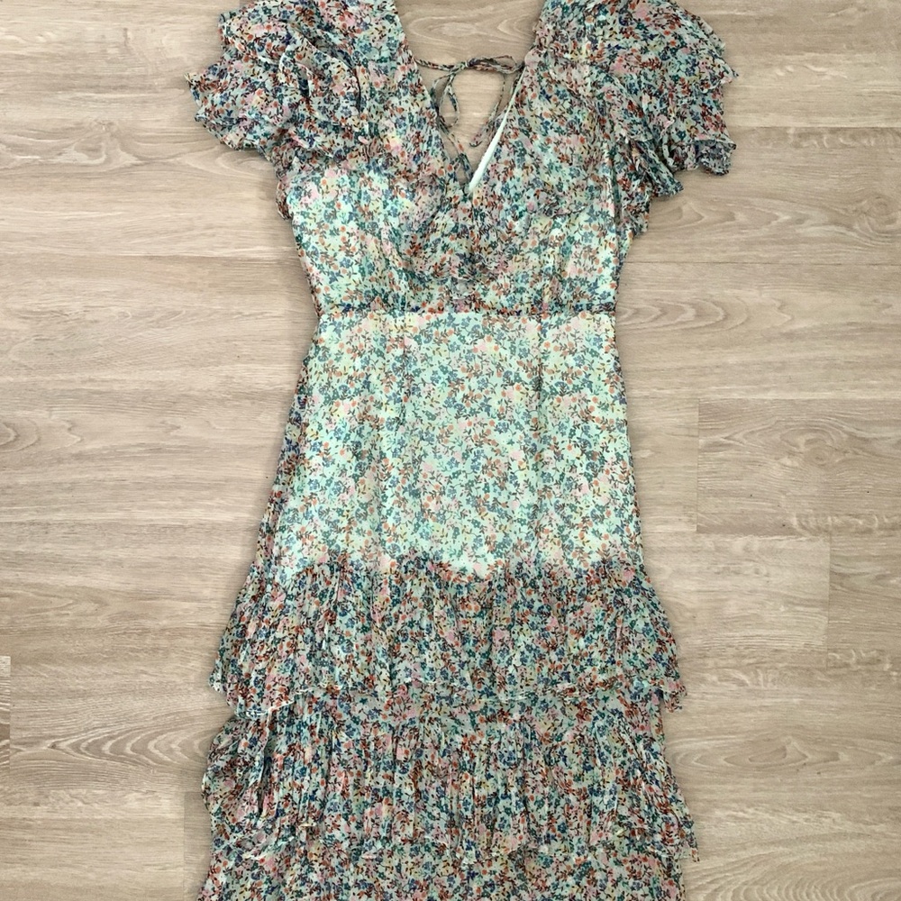 Floral Ruffle Dress